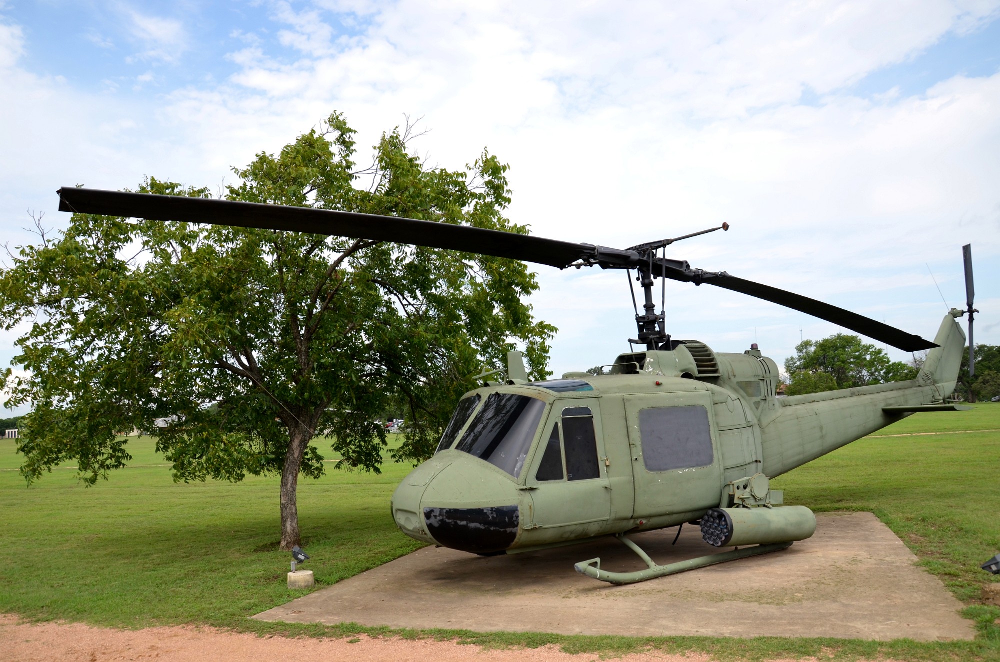 Side View of the UH-1 Huey Side View of the UH-1 Huey