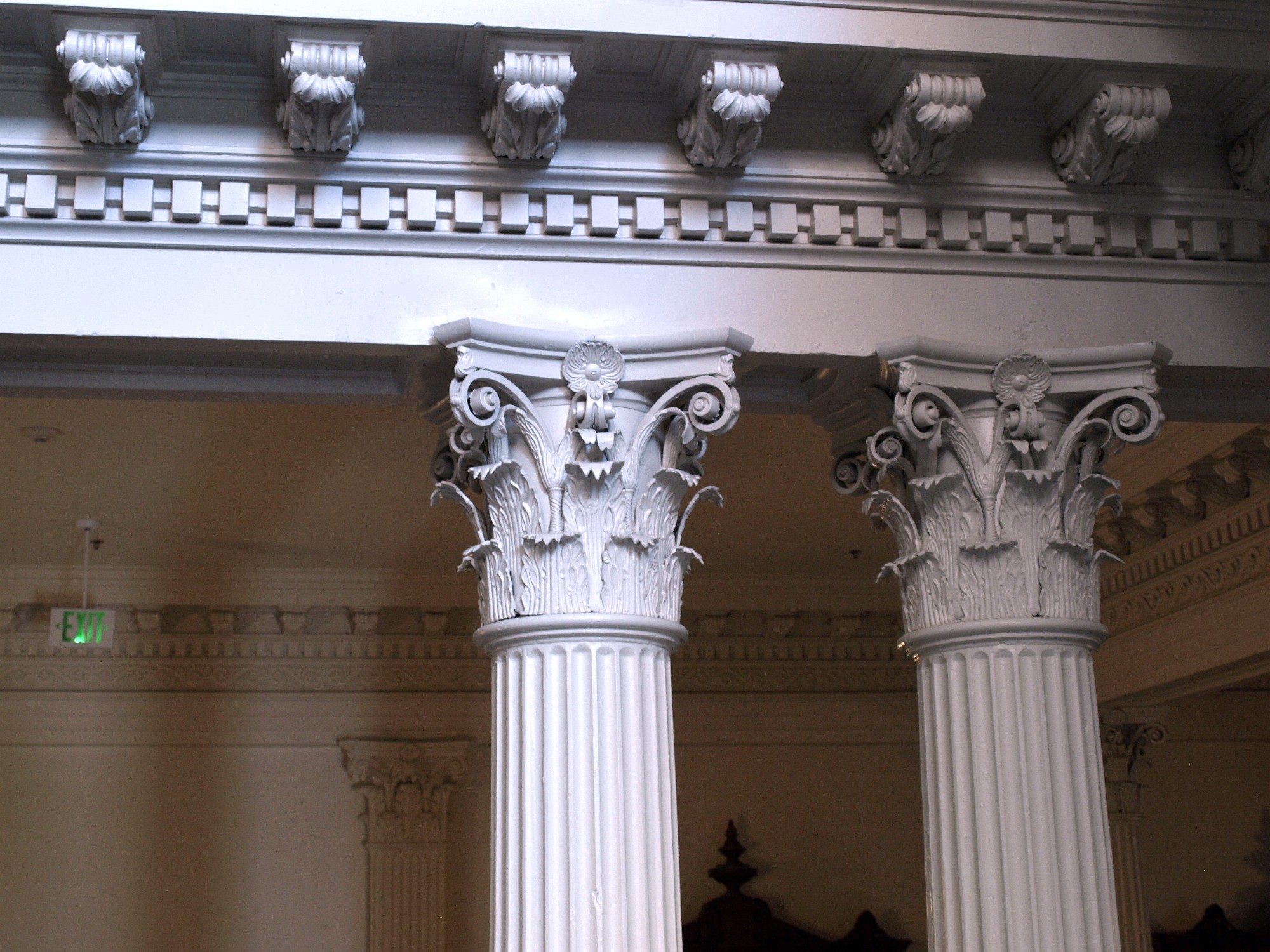 Decorated Column Tops Decorated Column Tops